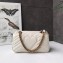 Gucci GG Marmont Mini Matelassé Shoulder Bag 446744 Leather White
