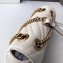 Gucci GG Marmont Mini Matelassé Shoulder Bag 446744 Leather White