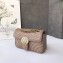 Gucci GG Marmont Mini Matelassé Shoulder Bag 446744 Leather Nude
