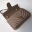 Gucci GG Marmont Mini Matelassé Shoulder Bag 446744 Leather Nude