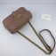 Gucci GG Marmont Mini Matelassé Shoulder Bag 446744 Leather Nude Pink