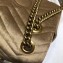 Gucci GG Marmont Mini Matelassé Shoulder Bag 446744 Velvet Taupe