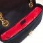 Gucci GG Marmont Mini Matelassé Shoulder Bag 446744 Velvet Black