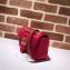 Gucci GG Marmont Mini Matelassé Shoulder Bag 446744 Velvet Red