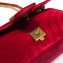Gucci GG Marmont Mini Matelassé Shoulder Bag 446744 Velvet Red
