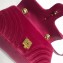 Gucci GG Marmont Mini Matelassé Shoulder Bag 446744 Velvet Fuchsia