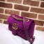 Gucci GG Marmont Mini Matelassé Shoulder Bag 446744 Velvet Purple