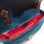 Gucci GG Marmont Mini Matelassé Shoulder Bag 446744 Velvet Light Blue