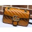 Gucci GG Marmont Mini Matelassé Shoulder Bag 446744 Diagonal Leather Brown
