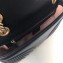 Gucci GG Marmont Small Matelassé Shoulder Bag 443497 Leather Black