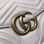 Gucci GG Marmont Medium Matelassé Shoulder Bag 443496 Leather White