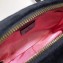 Gucci GG Marmont Mini Matelassé Shoulder Camera Bag 448065 Velvet Black