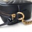 Gucci GG Marmont Mini Matelassé Shoulder Camera Bag 448065 Leather Black
