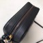 Gucci GG Marmont Mini Matelassé Shoulder Camera Bag 448065 Leather Black