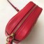 Gucci GG Marmont Mini Matelassé Shoulder Camera Bag 448065 Leather Red
