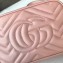 Gucci GG Marmont Mini Matelassé Shoulder Camera Bag 448065 Leather Pink