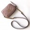 Gucci GG Marmont Mini Matelassé Shoulder Camera Bag 448065 Leather Nude Pink