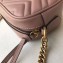 Gucci GG Marmont Mini Matelassé Shoulder Camera Bag 448065 Leather Nude Pink