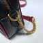 Gucci GG Marmont Mini Matelassé Shoulder Camera Bag 448065 Diagonal Leather Black