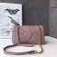 Gucci GG Marmont Small Matelassé Shoulder Bag 443497 Leather Nude Pink