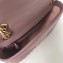 Gucci GG Marmont Small Matelassé Shoulder Bag 443497 Leather Nude Pink
