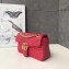 Gucci GG Marmont Small Matelassé Shoulder Bag 443497 Leather Red