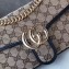 Gucci GG Marmont Small Matelassé Shoulder Bag 443497 Diagonal GG Canvas