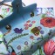 Gucci GG Marmont Mini Matelassé Shoulder Bag 446744 Leather Garden Sky Blue