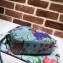 Gucci GG Marmont Mini Matelassé Shoulder Camera Bag 448065 Leather Garden Sky Blue
