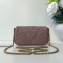Gucci GG Marmont Matelassé Super Mini Shoulder Bag 476433 Leather Nude Pink
