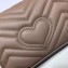 Gucci GG Marmont Matelassé Super Mini Shoulder Bag 476433 Leather Nude