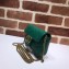 Gucci GG Marmont Matelassé Super Mini Shoulder Bag 476433 Leather Green
