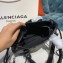 Balenciaga All Over Logo Canvas Classic Mini City Bag Creamy