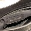 Balenciaga All Over Logo Canvas Classic Mini City Bag Creamy