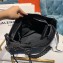 Balenciaga All Over Logo Canvas Classic City Medium Bag Black