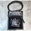 Balenciaga Explorer Pouch Strap Small Crossbody Phone Bag Leather Graffiti Black/White