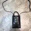 Balenciaga North-South Mini Shopping Phone Holder Bag Crocodile embossed Black