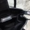 Balenciaga North-South Mini Shopping Phone Holder Bag Crocodile embossed Black