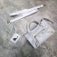 Balenciaga Classic Mini City Bag White/Gold