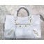 Balenciaga Classic City Small Bag White/Gold