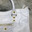 Balenciaga Classic City Small Bag White/Gold