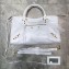 Balenciaga Classic City Medium Bag White/Gold