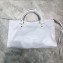 Balenciaga Classic City Medium Bag White/Gold