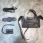 Balenciaga Classic Mini City Bag Dark Gray/Silver