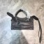 Balenciaga Classic Mini City Bag Dark Gray/Silver