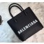 Balenciaga Ville Tote XXS Handle Bag Black/White