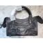 Balenciaga Classic Mini City Bag Dark Gray/Metallic Silver