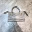 Balenciaga Classic Mini City Bag Pale Gray/Metallic Gold