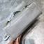 Balenciaga Classic Mini City Bag Pale Gray/Metallic Gold