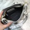 Balenciaga Classic Mini City Bag Pale Gray/Metallic Gold